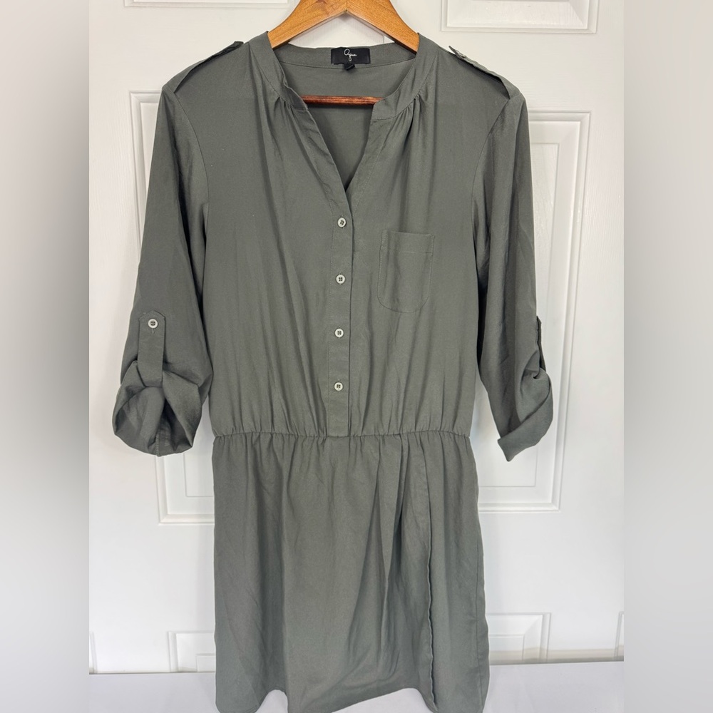 Aqua Olive Green Dress Women’s‎ Size Medium